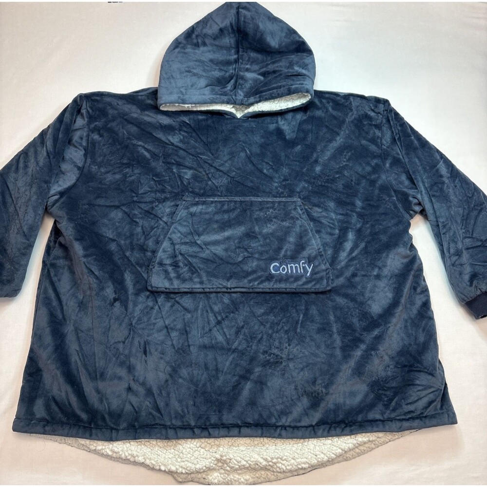 The Comfy Jr Original Microfiber Sherpa Wearable Blanket Hood & Pocket One Size